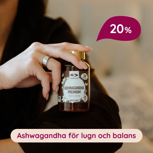 20% | Ashwagandha fr lugn och balans